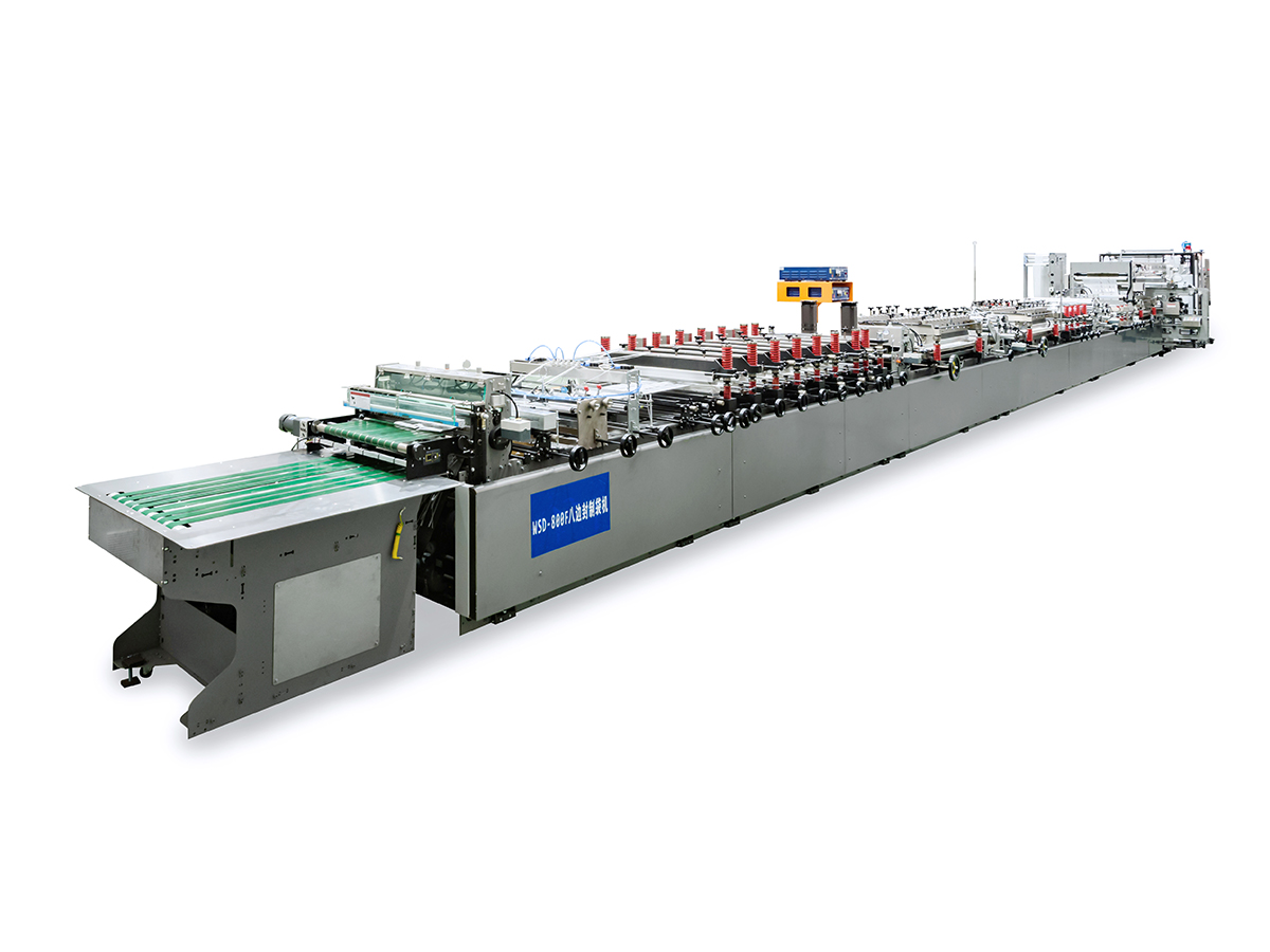 1000F One-meter-wide octo-parte signantes sacculum machinae faciens